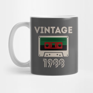 Vintage Cassette Tape - 1988 Mug